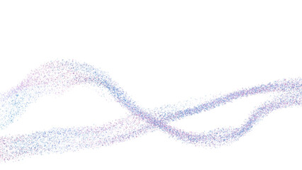 Purple and blue dreamy fantasy dot swirls and shapes overlay