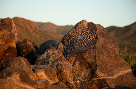 Southern Arizona petroglyph 