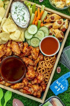 Football Food for a game watching or tailgating party