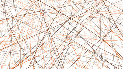 Obraz premium Orange and black colored lines abstract isolated overlay