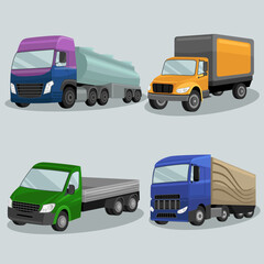 set of trucks