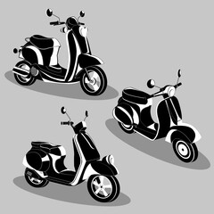 set of scooter