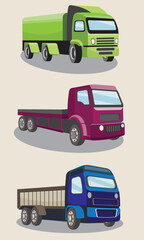 set of trucks