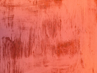 Abstract texture background. Red metal surface with traces of rust. Design element
