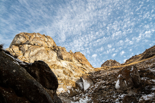 rocky mountain landscape © Михаил Уванов