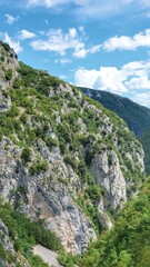 Barea in the Abruzzo mountains background
