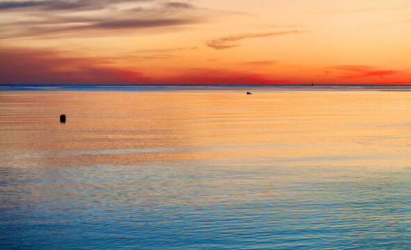 Sunrise On Nantucket Sound At Chatham, Cape Cod