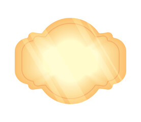 golden banner icon