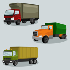 set of trucks