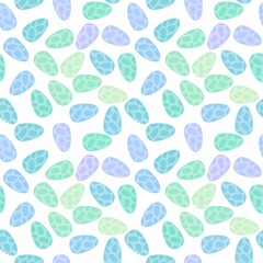 Easter eggs seamless spring pattern for kids clothes print and notebooks and wrapping paper and fabrics