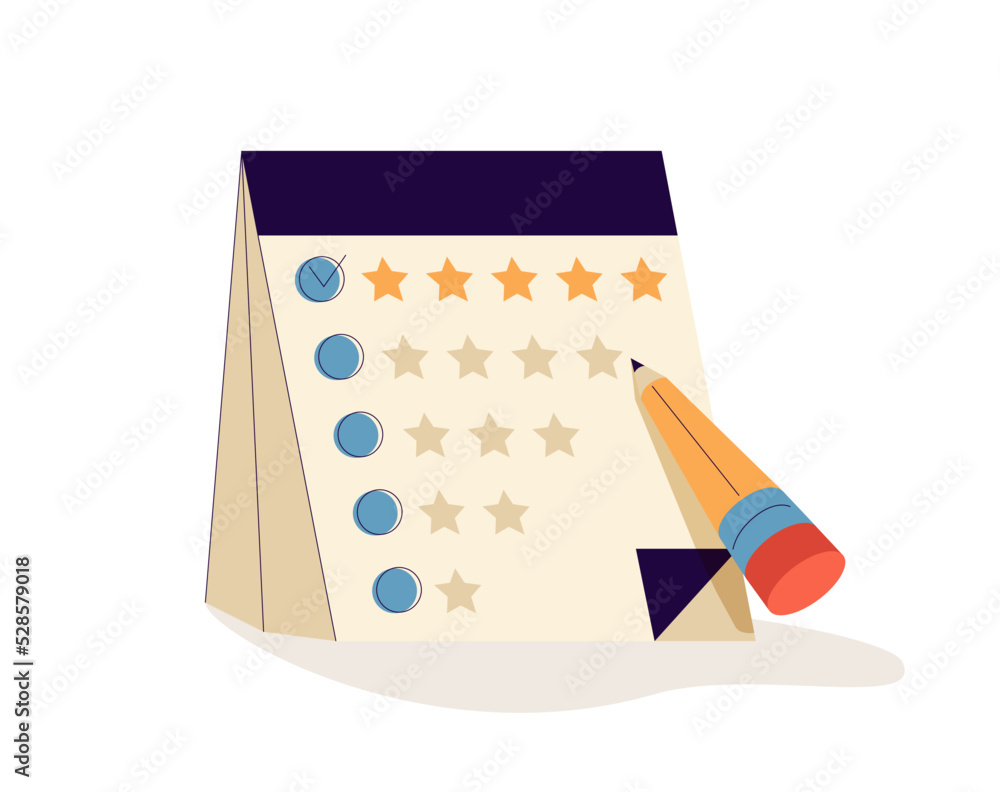 Poster clipboard rating five stars best excellent rating. 5 star quality customer rating feedback. clipboar