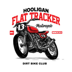 hooligan flat tracker motorcycle