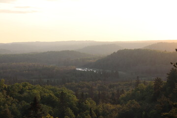 Scenic Overlook in Rural Minnesota