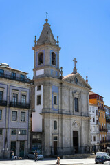 Fototapeta na wymiar Church São José das Taipas, Porto, Portugal 