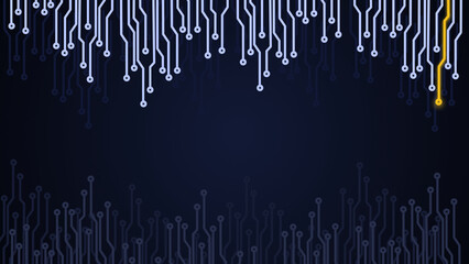 Obraz premium rain drops digital on the window Abstract background i