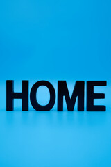 HOMEの文字とコピースペース