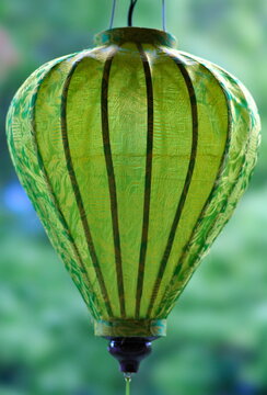 Closeup Of A Vietnamese Lantern 
