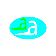 letter a vector ilustration picture