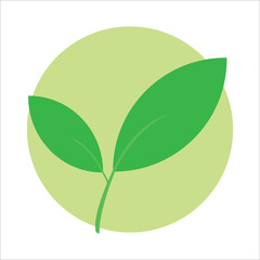 leaf icon vector design template