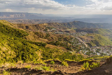 Rural landscape near Lalibela, Ethiopia