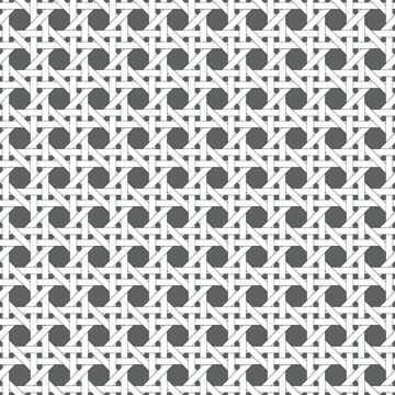 geometric basketwork seamless pattern stylish texture with repeating straight lines