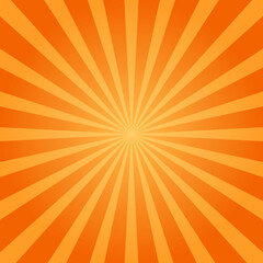 Vintage sun retro banner background. Colorful vintage sunburst. Vector illustration.