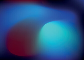 abstract background with glowing circles