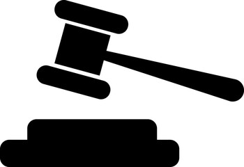 Hammer icon vector. Trial hammer icon symbol.eps