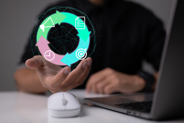 PDCA is plan, do, check, and act. Method to improve processes and products. Enhancing project performance.