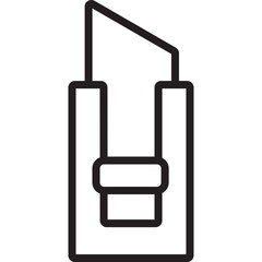 Office Equipments Icons Linear Vector