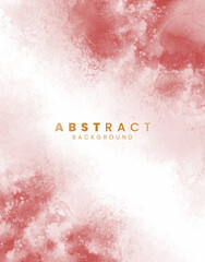 Abstract painting using watercolors. Design for your date, postcard, banner, logo.