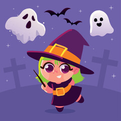 halloween party night