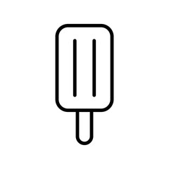 ice cream icon vector design template in white background