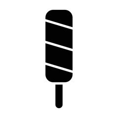 ice cream icon vector design template in white background