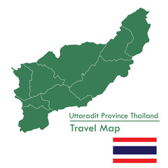 Green Map Uttaradit Province is one of the provinces of Thailand