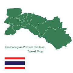 Green Map Chachoengsao Province is one of the provinces of Thailand