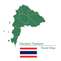 Green Map Chonburi is one of the provinces of Thailand