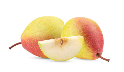 Pear isolated on white