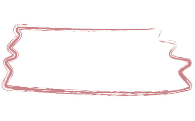 banner frame, text frame and bubble chat