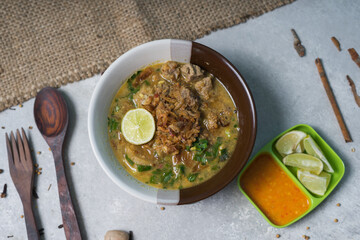 Rawon beef, Indonesian specialties