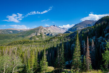 Fototapeta na wymiar Rocky Mountain National Park