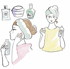 スキンケア　お肌のお手入れ