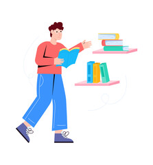 Modern technology illustration in flat style 