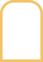 golden abstract border