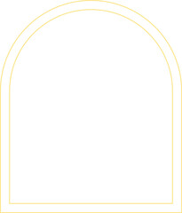 golden abstract window