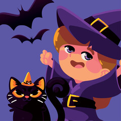 halloween little witch