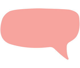 chat bubble for making dialog, text frame for adding message