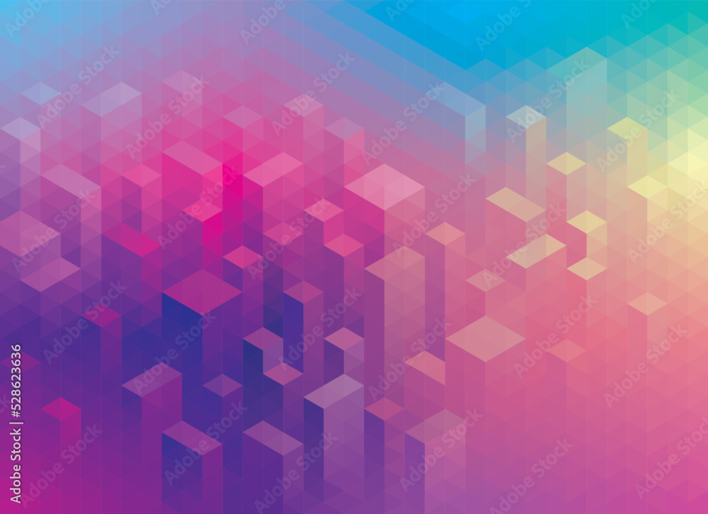 Aufkleber Abstract geometric modern pattern of urban architecture background.