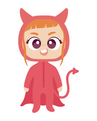 girl devil halloween