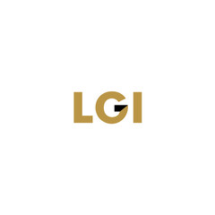 LGI Initial Letter Logo Vector